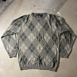 Vintage acrylic northern isles grandpa sweater Men's size Large